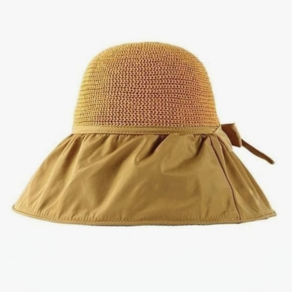 Bow Sun Visor Hat